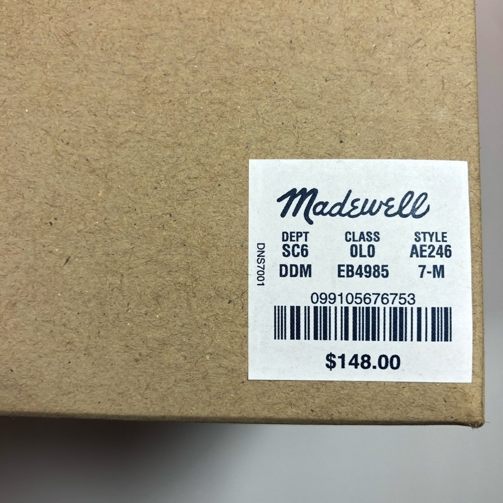 Madewell Brown Liv Leopard Calf Hair Sandals 7 - Picture 7 of 8